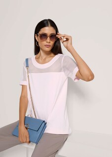 Shirt mit Netz-Details thumbnail 4