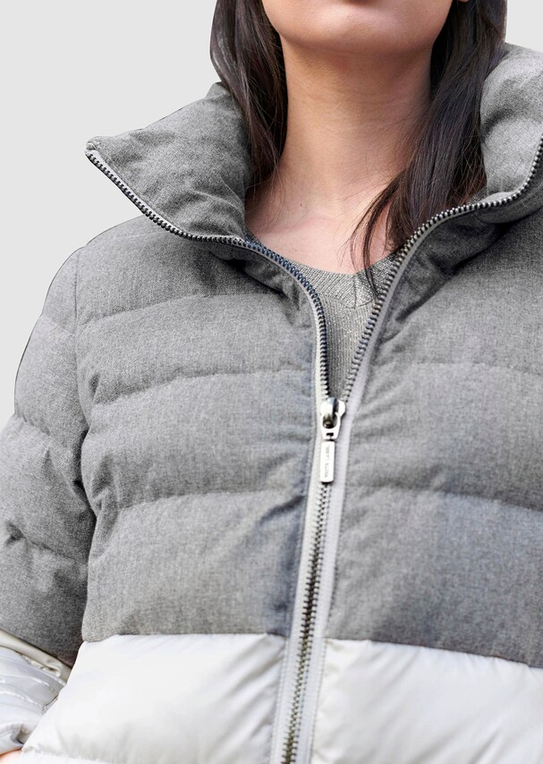 Jacke im Colourblocking-Dessin 6