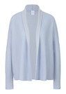 Verschlusslose Strickjacke mit Schalkragen thumbnail 6