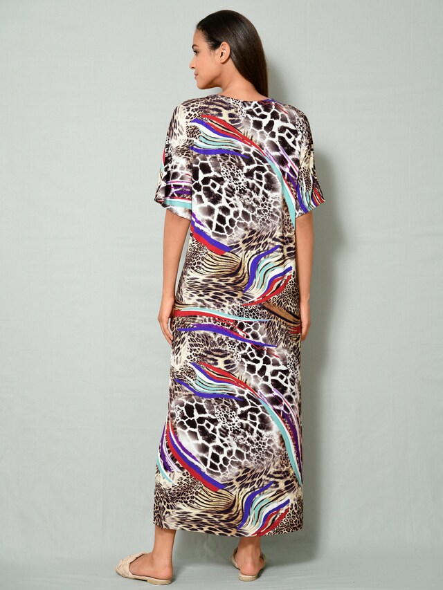 Strandkleid allover im Musterdessin 1