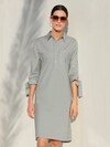 Kleid mit Bindedetail am Ärmel thumbnail 6