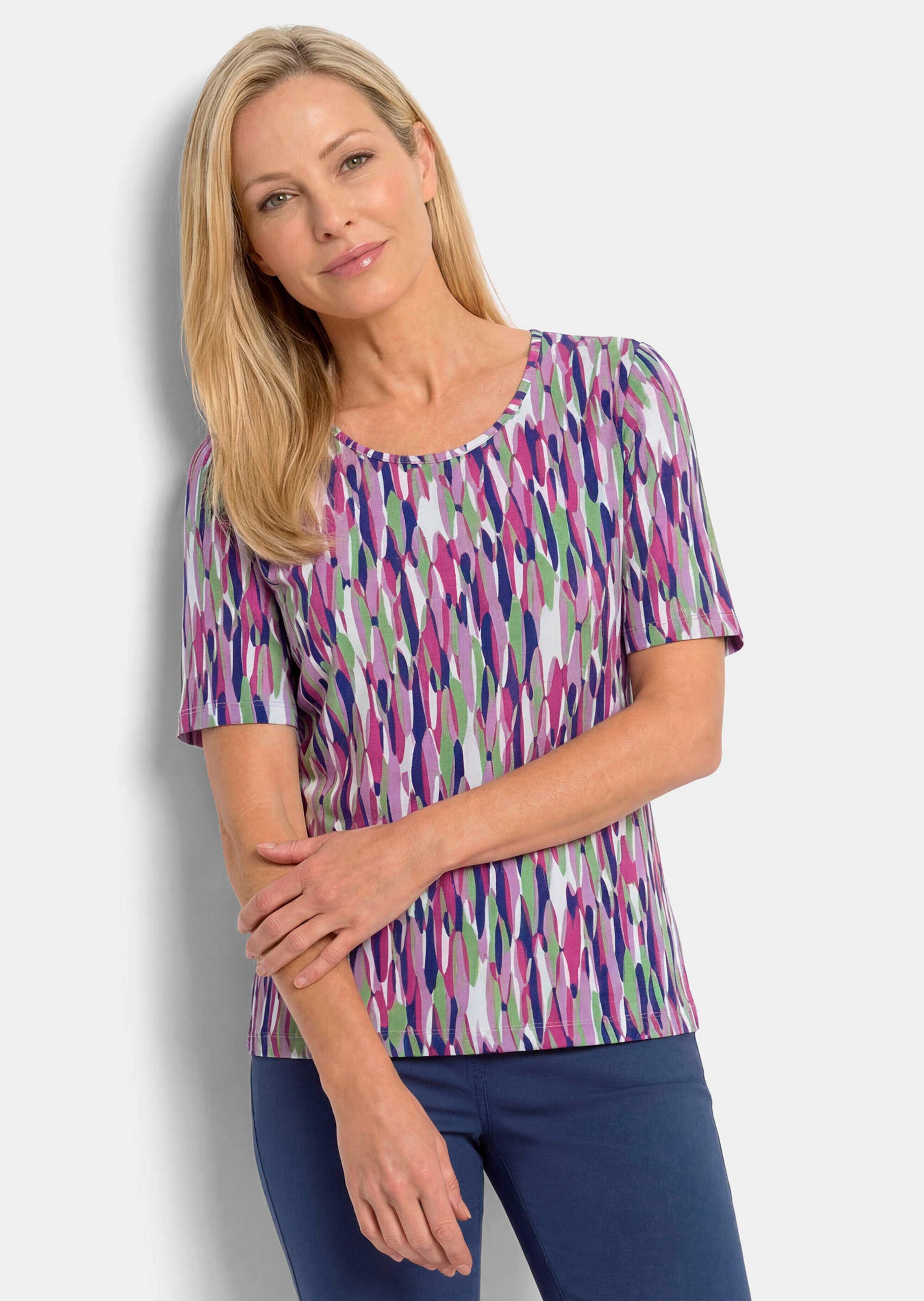Shirt met grafisch patroon
