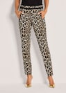 Broek met luipaardprint en ritszakken thumbnail 1