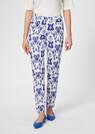 Schmale Hose mit Unikat-Print thumbnail 1