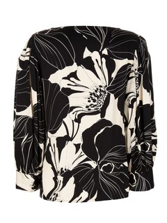 Bluse mit modischem Blütendruck thumbnail 3