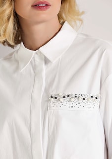 Bluse mit Glanz-Akzent thumbnail 5