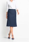 Bequemer Jeansrock mit hohem Baumwollanteil thumbnail 5