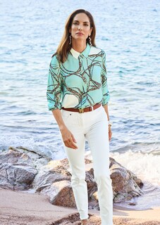 Chemisier avec imprimé léopard unique thumbnail 7