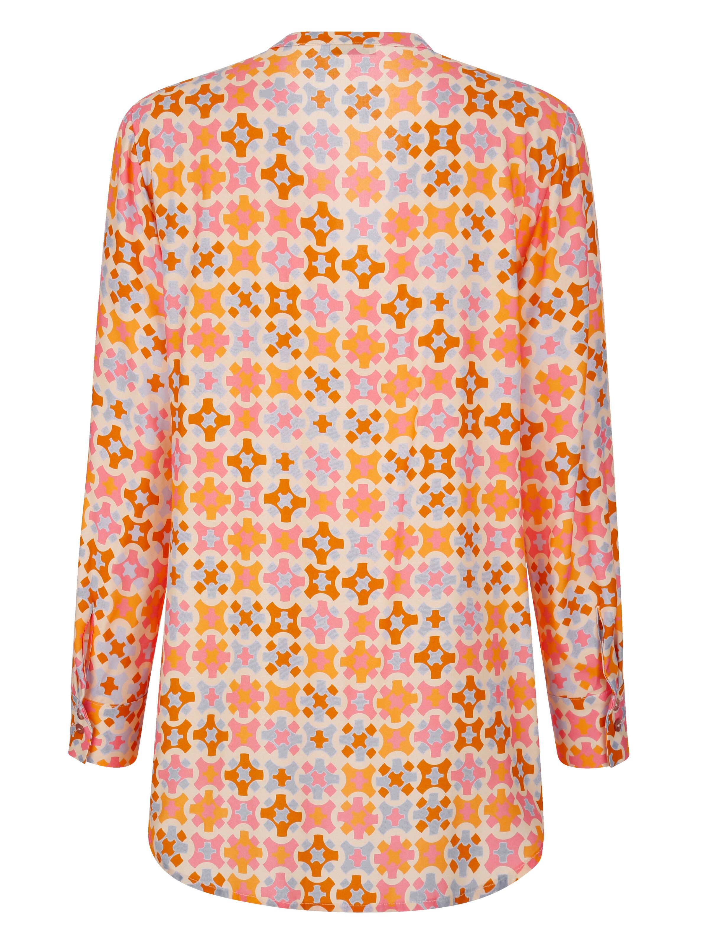 Longbluse mit Bequemfalte vorn 4