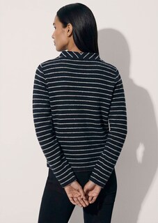 Striped and sequinned sweatshirt thumbnail 3