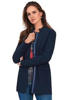 Ungefütterter Gehrock aus schicker Ottomanware thumbnail 1