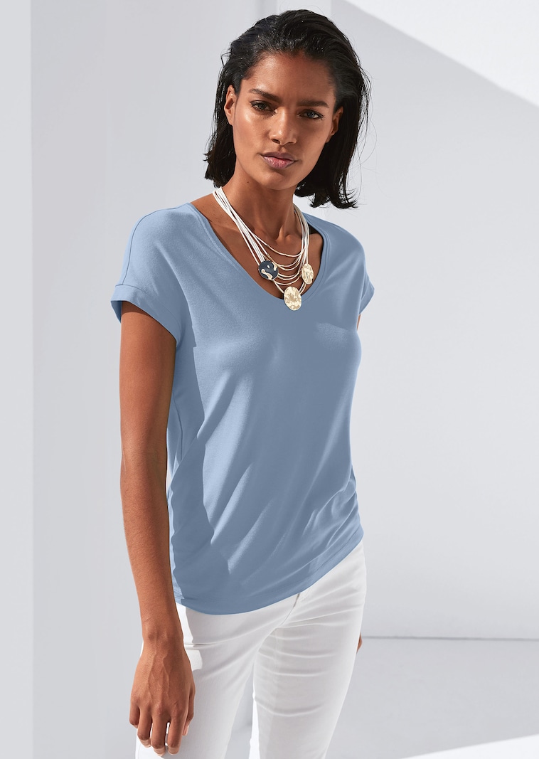 Shirt mit Rundhals-Ausschnitt