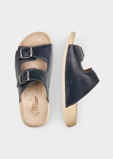 Nahkasandaalit, joissa metallisoljet thumbnail 2