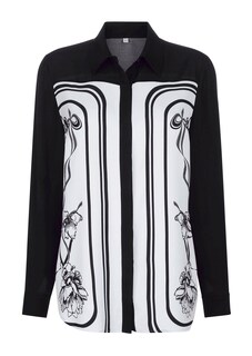 Bluse mit verdeckter Knopfleiste thumbnail 6