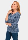 Raffiniertes Druckshirt mit 3/4-Arm thumbnail 1