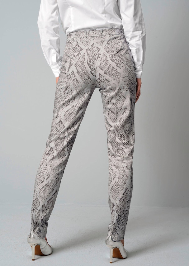 Hose mit Schlangenprint 2