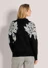 Jacquard-Pullover mit floralem Motiv thumbnail 3