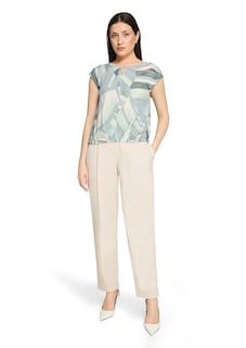 Bequemes Shirt mit Falten am Saum thumbnail 2