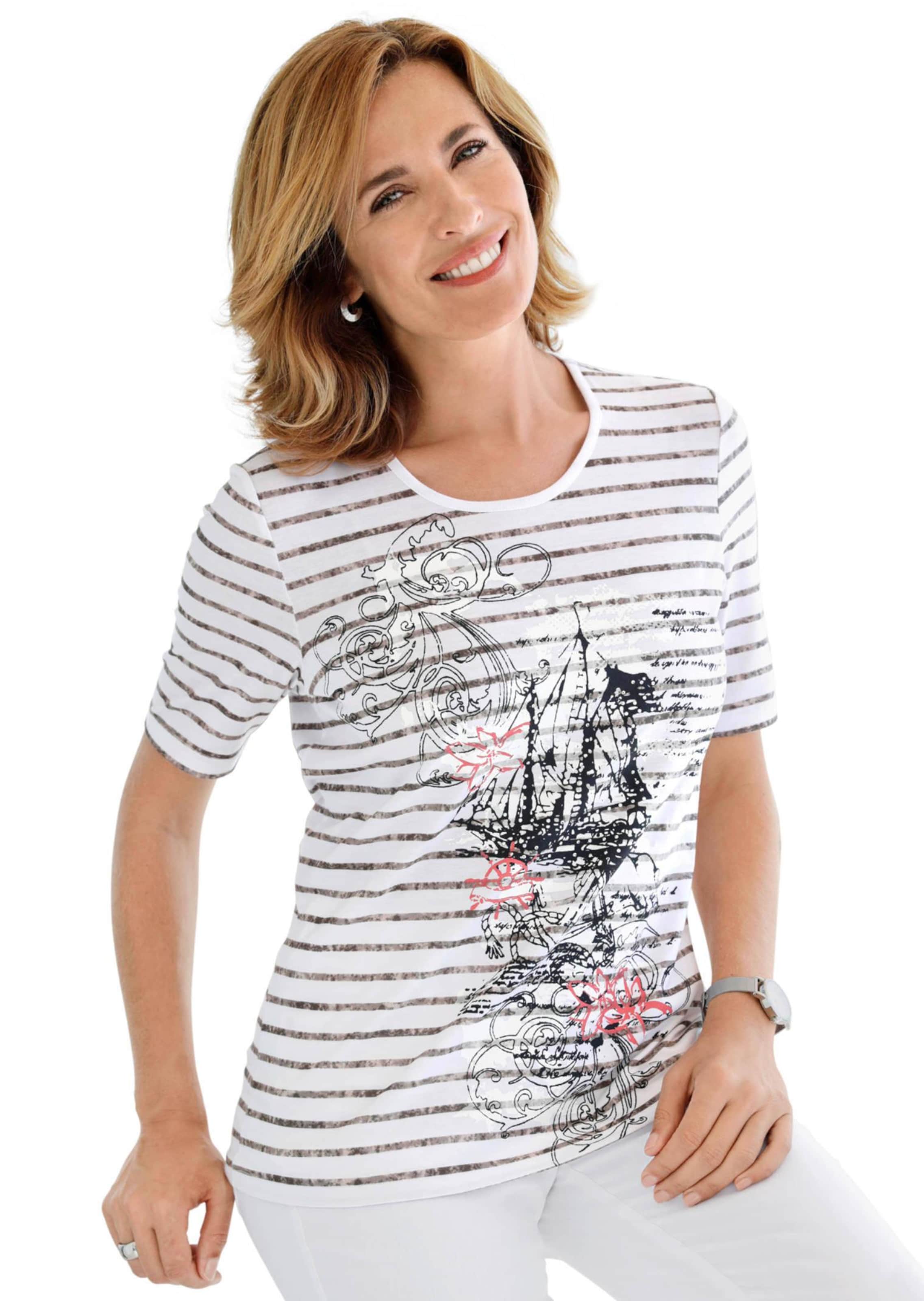 Ringelshirt mit aufregendem Motiv