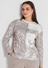 Sweatshirt met glittersteenborduursel thumbnail 5