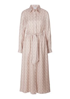 Bedrucktes Hemdblusenkleid mit Gürtel thumbnail 6