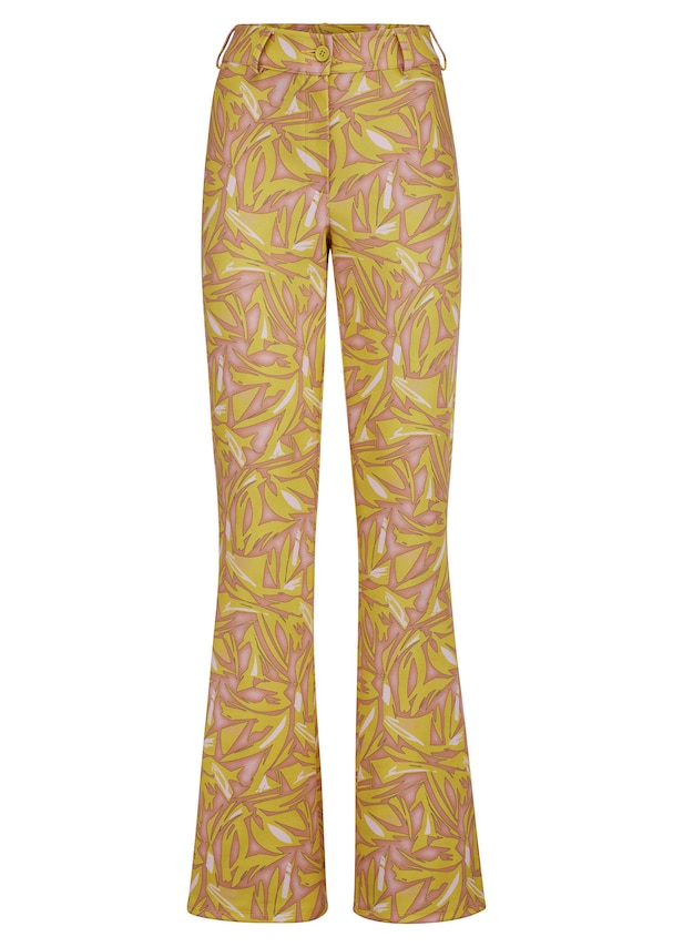 Hose mit grafischem Print 5