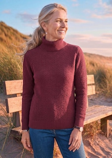 Warmer Strickpullover mit Rollkragen thumbnail 7