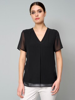 Shirt mit Chiffon thumbnail 1