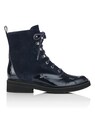 Schnür-Boots in edlem Leder-Mix thumbnail 4