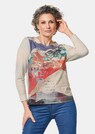 T-shirt à manches longues avec imprimé allover thumbnail 1