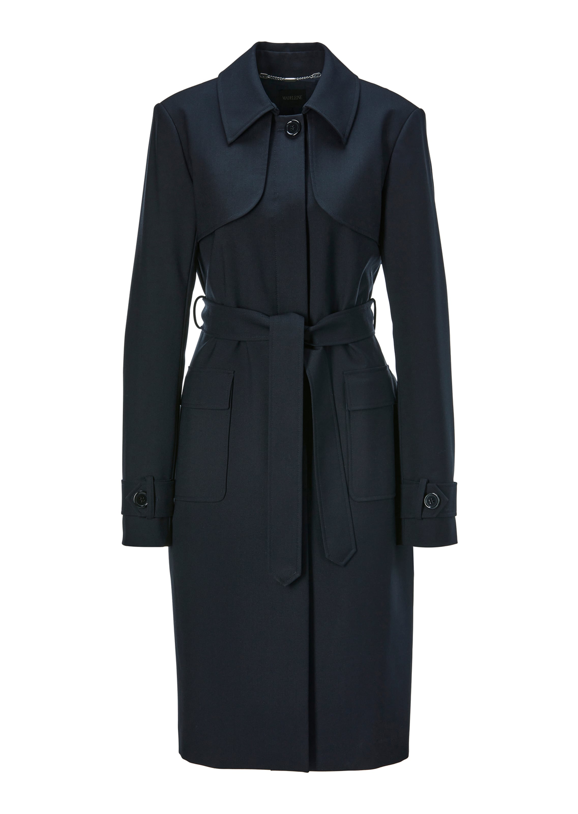 Trench Coat Wollmantel Damen Marine Mantel Damen Military Toller