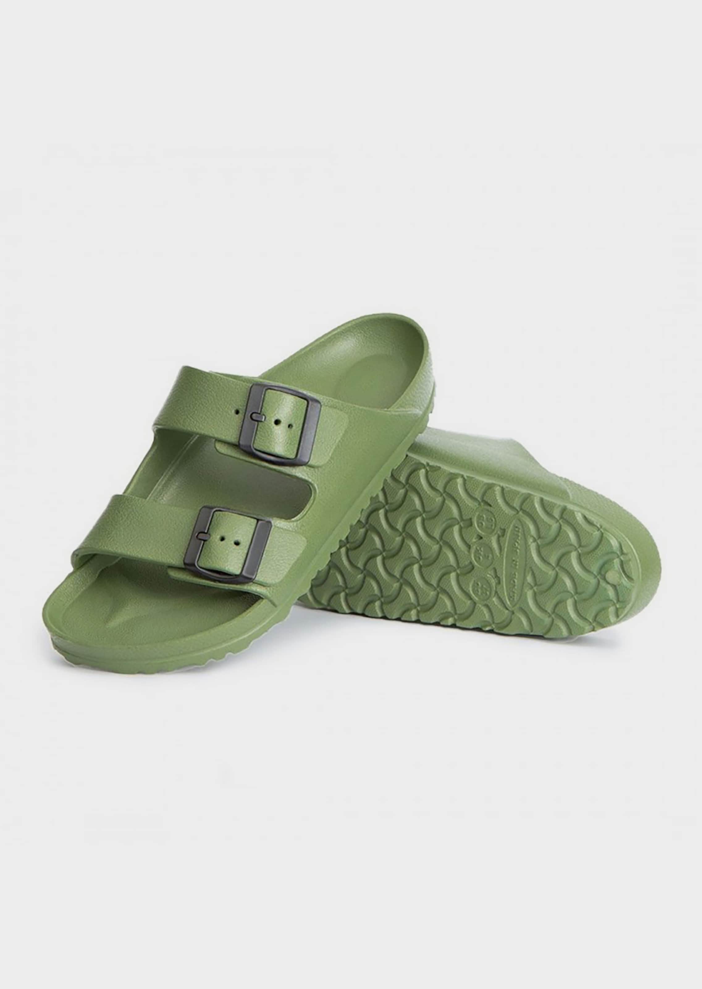 Mules avec semelle antidérapante