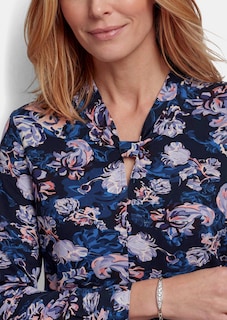 Jersey-Shirt mit Knotendetail thumbnail 5