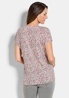 Jersey-Shirt mit Millefleurs-Print thumbnail 3