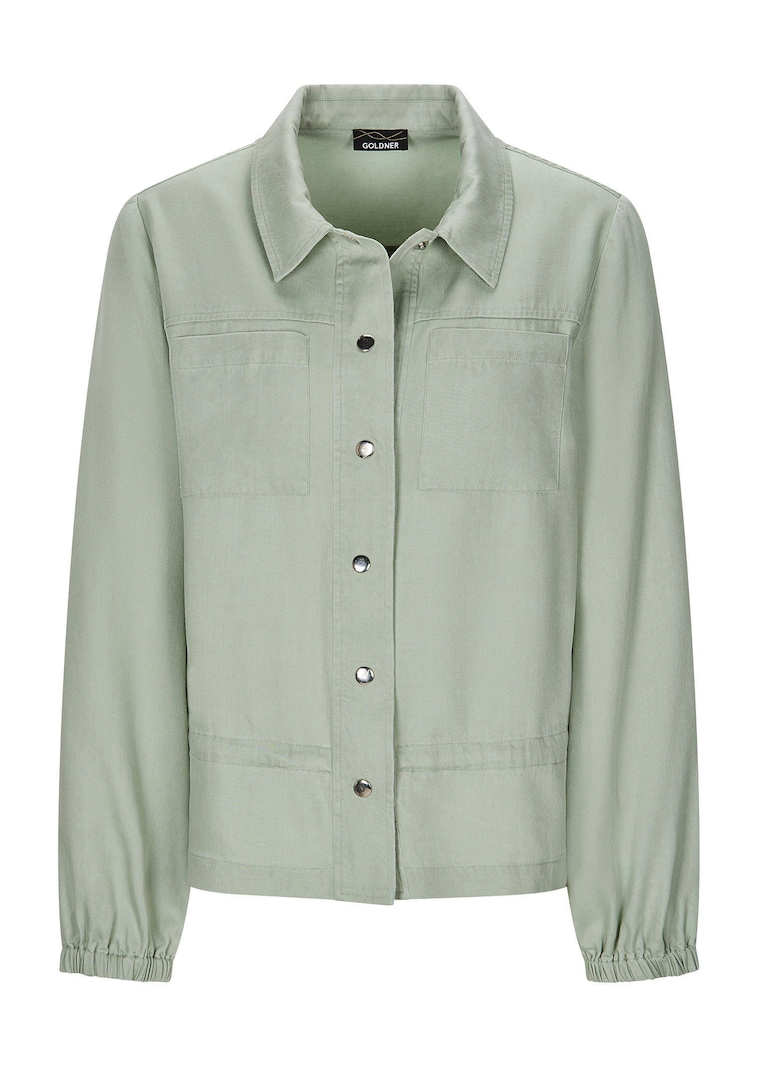 Kevyt takki viileästä lyocell-materiaalista