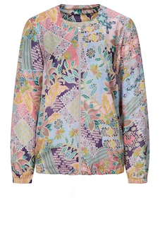 Lichte blouson van viscose-satijn thumbnail 6