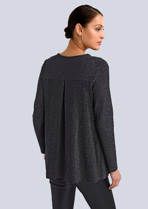 Shirt mit Plissee 1