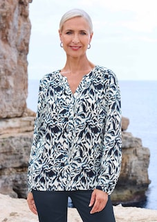 Blouse avec imprimé inédit thumbnail 7