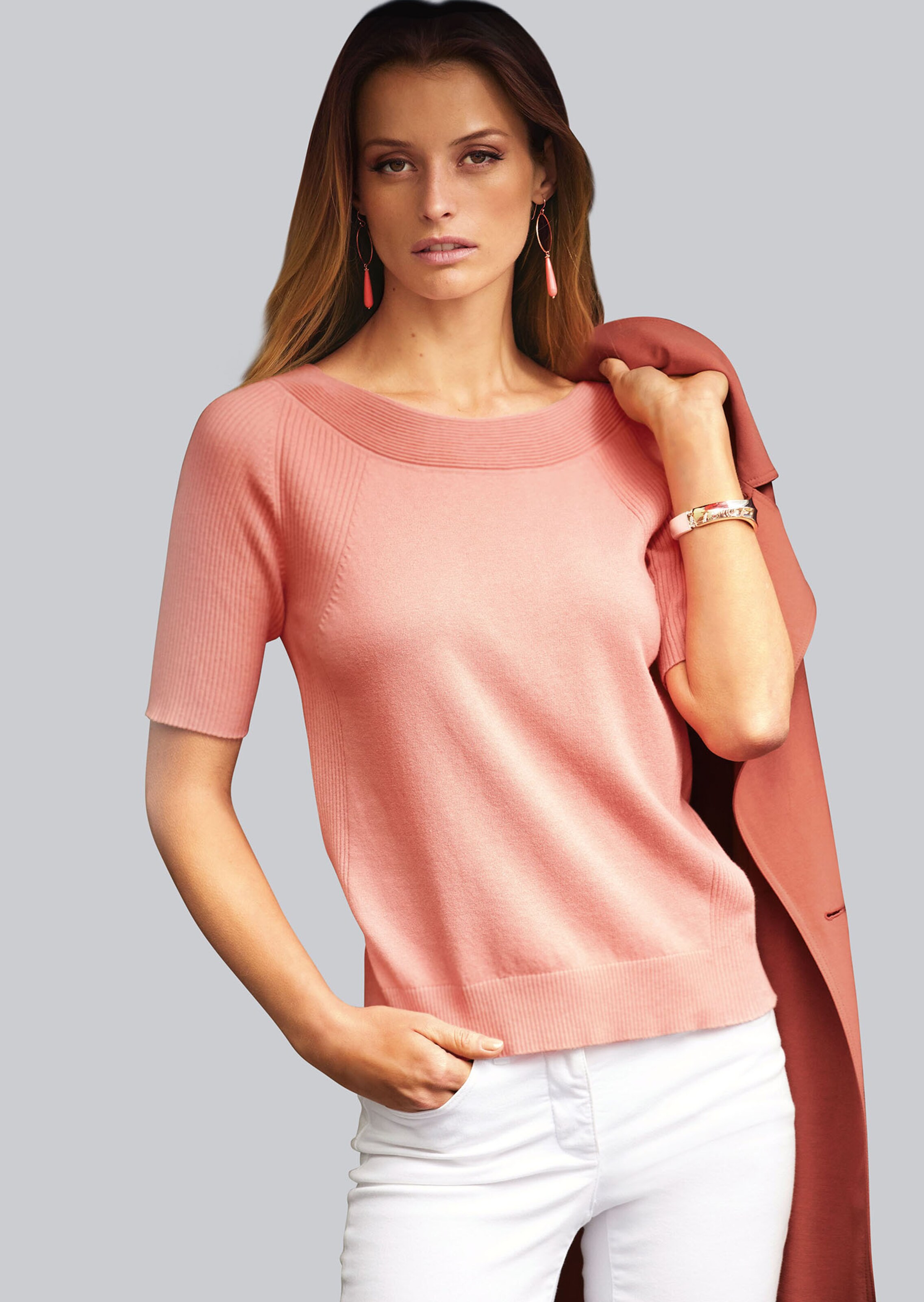 Pull sur saumon MADELEINE Vetement