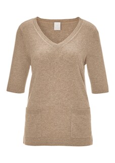 Kaschmir-Pullover mit Halbarm thumbnail 6