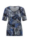 T-shirt en viscose avec imprimé palmier thumbnail 6
