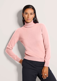 Kaschmirpullover mit Rollkragen thumbnail 1