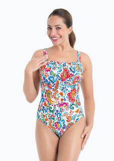 Badeanzug mit Smok-Details thumbnail 1