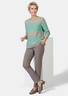 Multicolour pullover met verfrissend kleurverloop thumbnail 4