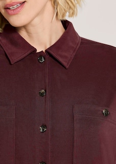 Oversized shirt with patch pockets thumbnail 5