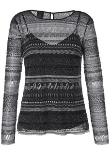 Abendbluse mit Pailletten thumbnail 1