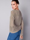 Pullover mit Lochstrickmuster thumbnail 7