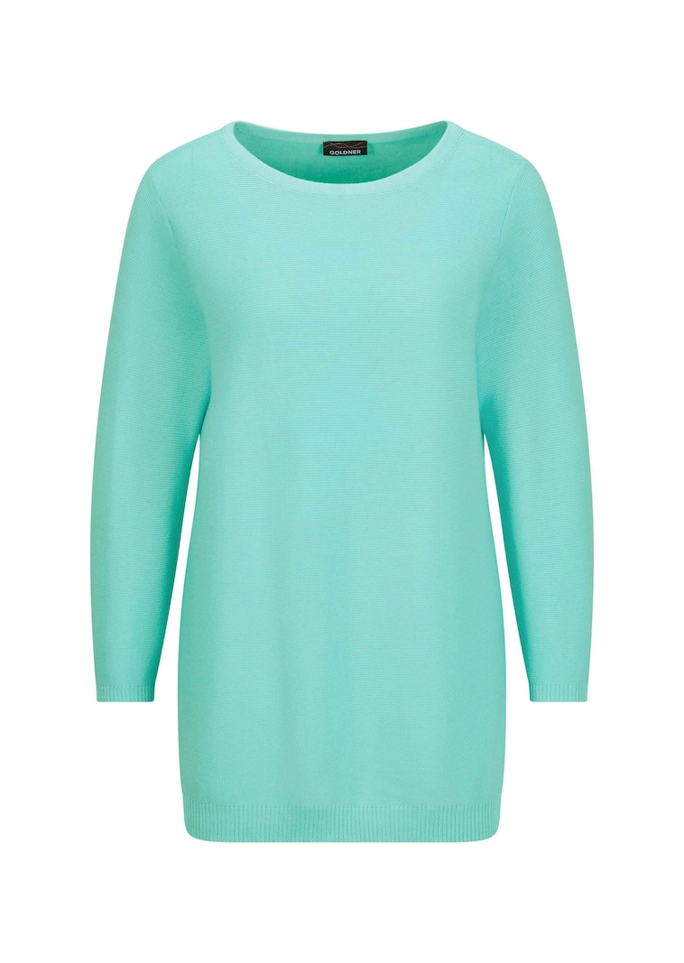 Pull en tricot fin pur coton