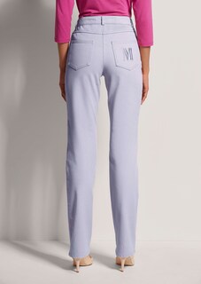 «M»-Jeans in gerader Form mit Logo-Stickerei thumbnail 3