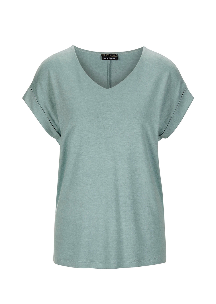 Licht shirt van crĂŞpe